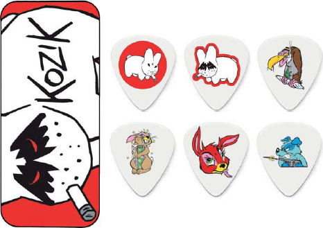 Jim Dunlop Lotd De 6 Frank Kozik Serie 1 - MÉdiator & Onglet - Main picture