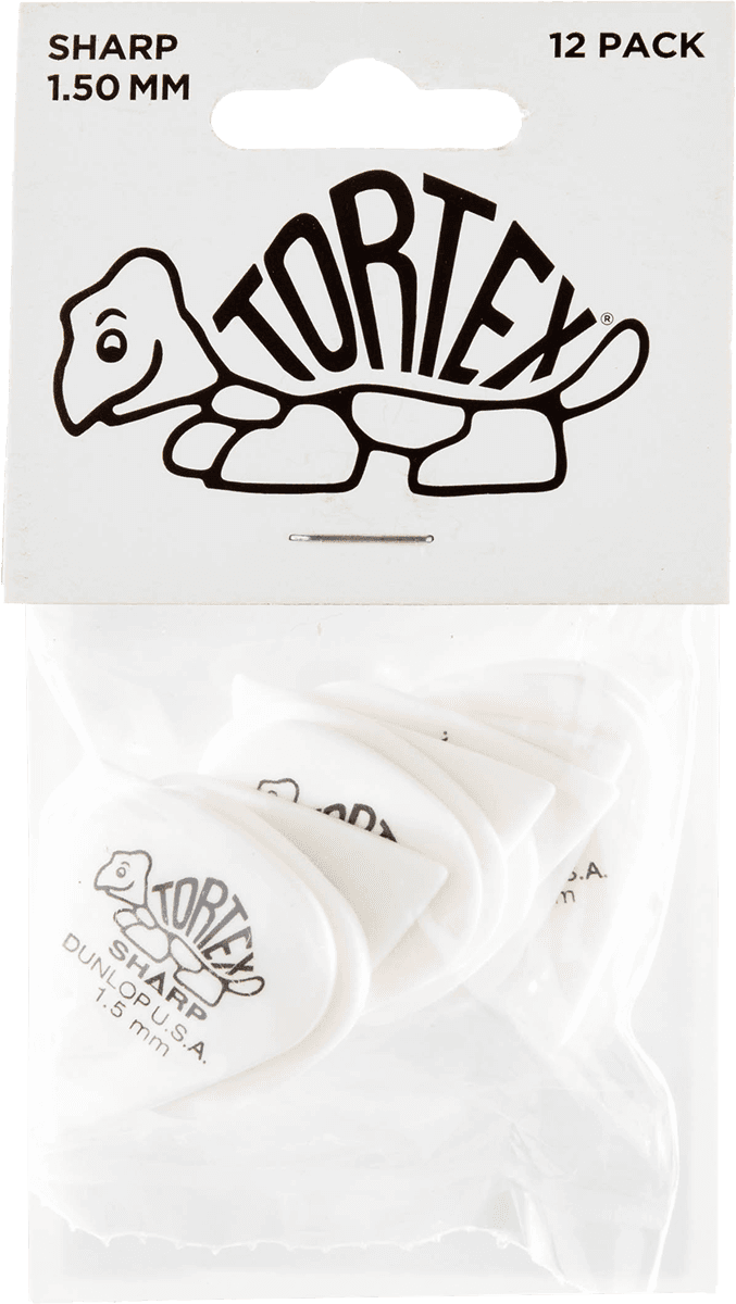 Jim Dunlop Tortex Sharp - Pack De 12 - MÉdiator & Onglet - Main picture