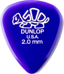 Médiator & onglet Jim dunlop DELRIN 4100 2.00MM