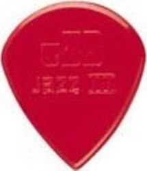 Médiator & onglet Jim dunlop Nylon jazz 47R3N Red