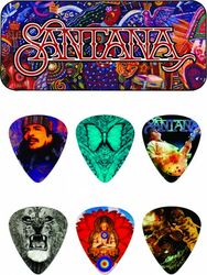 Médiator & onglet Jim dunlop SANPT01M Carlos Santana Collector Tin