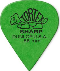 Médiator & onglet Jim dunlop Tortex Sharp 412R 0.88mm