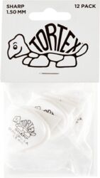 Médiator & onglet Jim dunlop 412P150 Tortex Sharp Pack de 12 - 1.50mm
