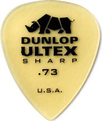 Médiator & onglet Jim dunlop Ultex Sharp 433 0.73mm