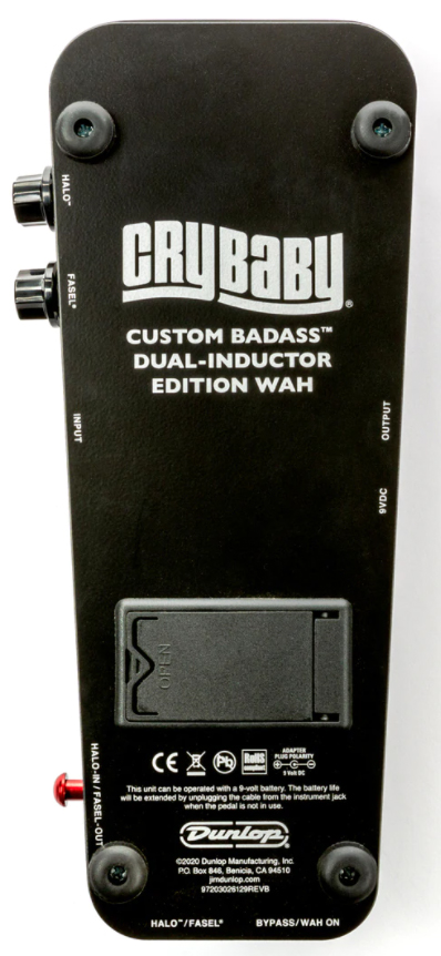 Jim Dunlop Cry Baby Custom Badass Dual-inductor Wah Gcb65 - PÉdale Wah / Filtre - Variation 4