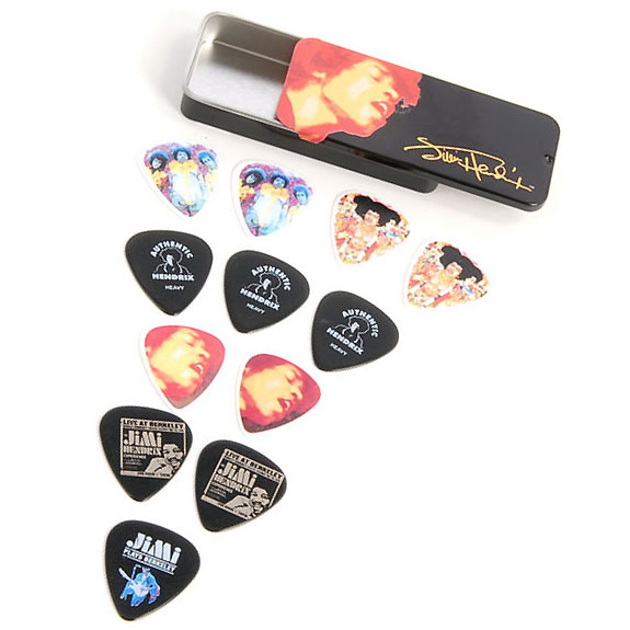 Jim Dunlop Jh-pt03h Lot De 12 Jimi Hendrix Electric Ladyland - MÉdiator & Onglet - Variation 1