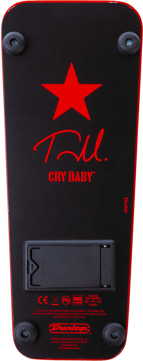 Jim Dunlop Tom Morello Cry Baby Wah Tbm95 Signature - PÉdale Wah / Filtre - Variation 2