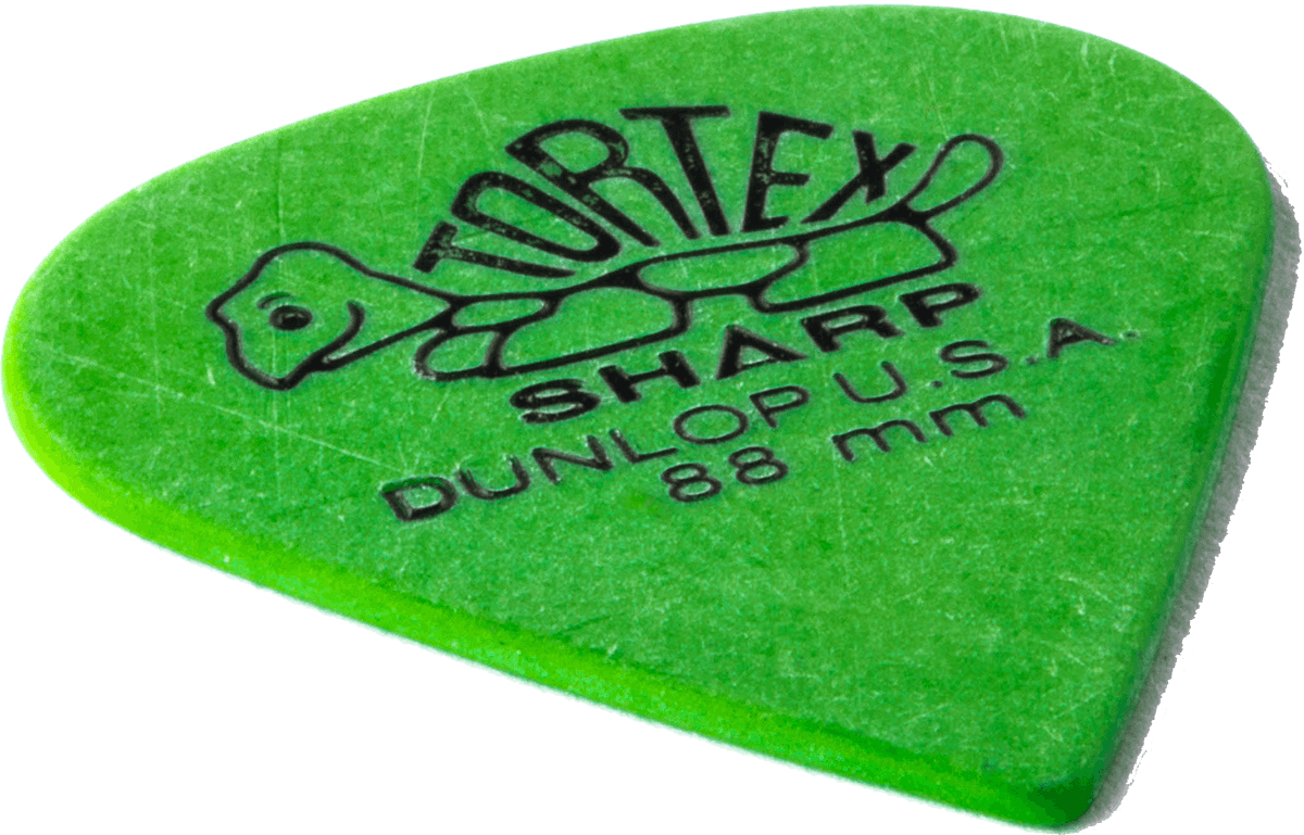 Jim Dunlop Tortex Sharp - 0.88mm Pack De 12 - MÉdiator & Onglet - Variation 3
