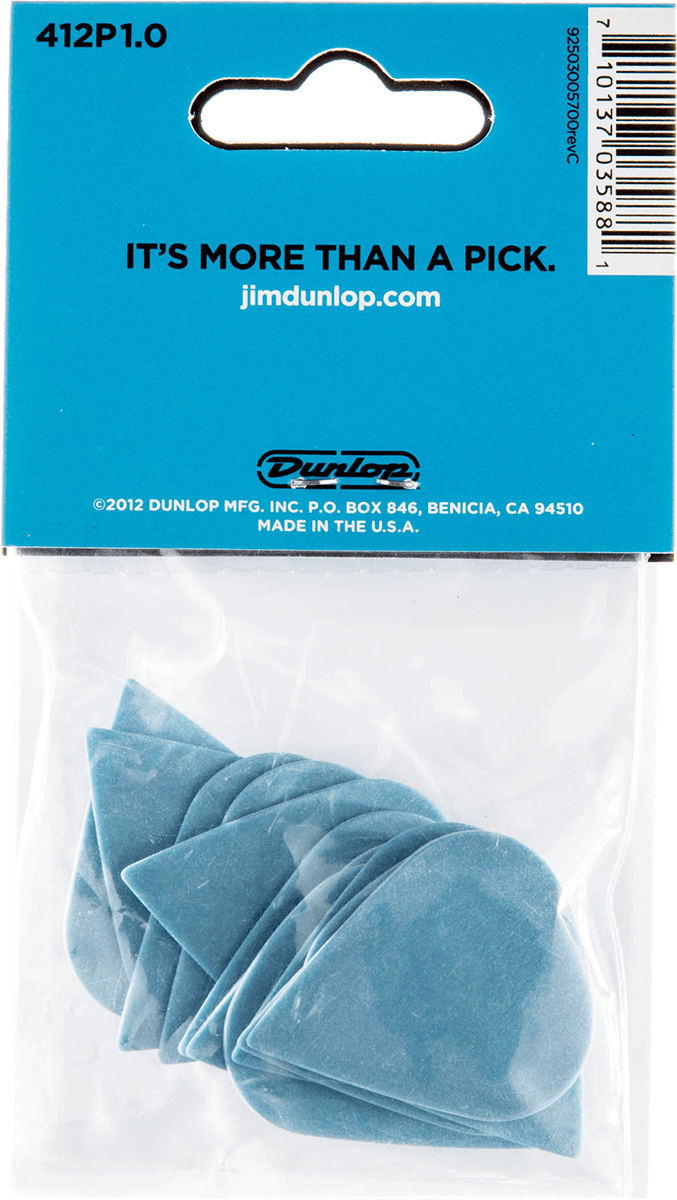 Jim Dunlop Tortex Sharp - 1,00mm Pack De 12 - MÉdiator & Onglet - Variation 1