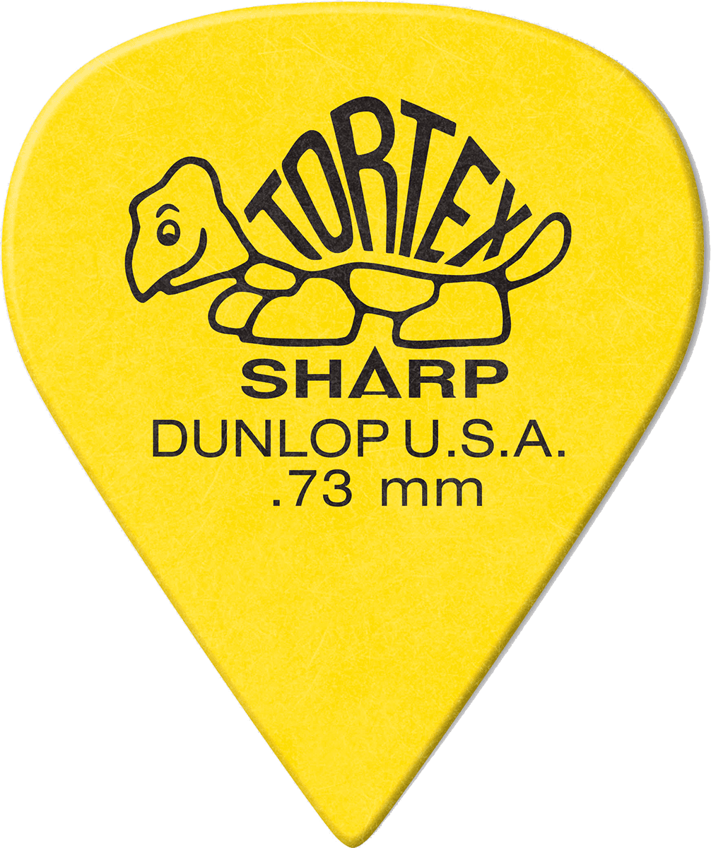 Jim Dunlop Tortex Sharp Pack De 12 - 0,73mm - MÉdiator & Onglet - Variation 2