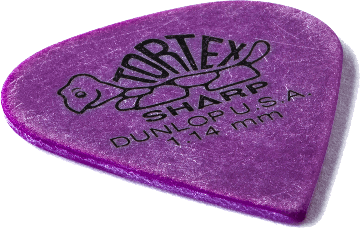 Jim Dunlop Tortex Sharp Pack De 12 - 1,14mm - MÉdiator & Onglet - Variation 3