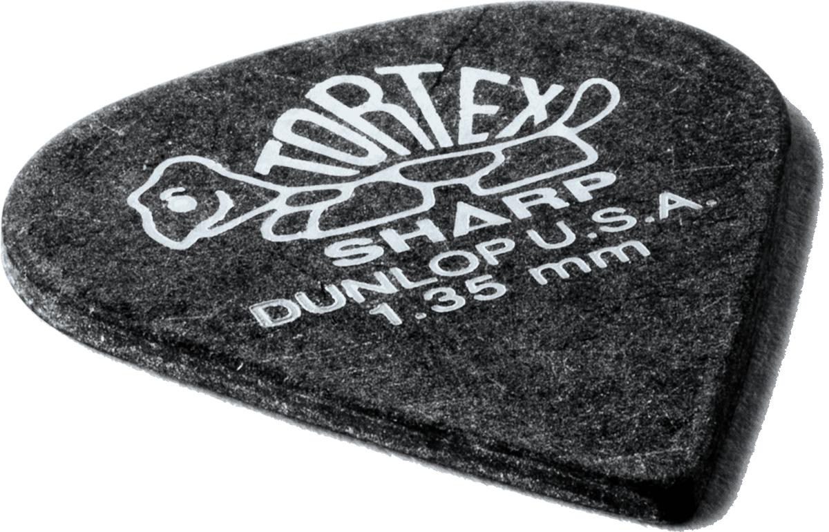 Jim Dunlop Tortex Sharp Pack De 12 - 1,35mm - MÉdiator & Onglet - Variation 3
