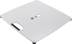 Pied & stand enceinte sono K&m Base plate 550 x 550 mm M20 blanche