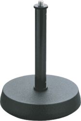 Pied de micro K&m 232 Mini pied de table pour Micro Noir