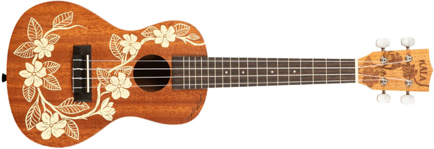 Kala Gardenia Mahogany Concert Ukulele Tout Acajou Rw +housse - Natural Satin - UkulÉlÉ - Main picture