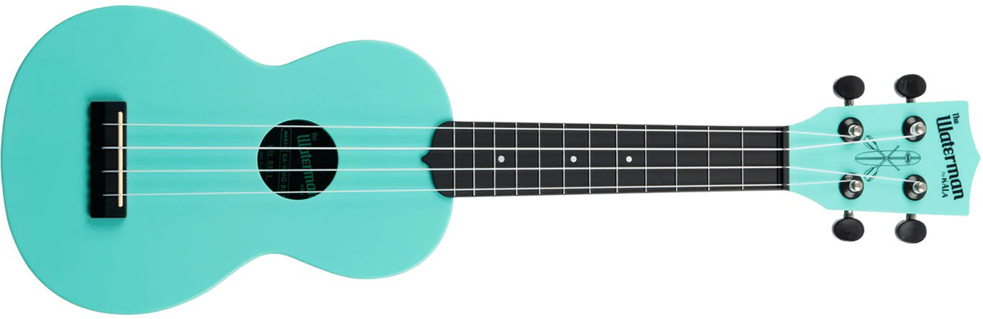 Kala Ka-wmg The Waterman Soprano Tout Abs Composite - Glow-in-the-dark Aqua Mist - UkulÉlÉ - Main picture