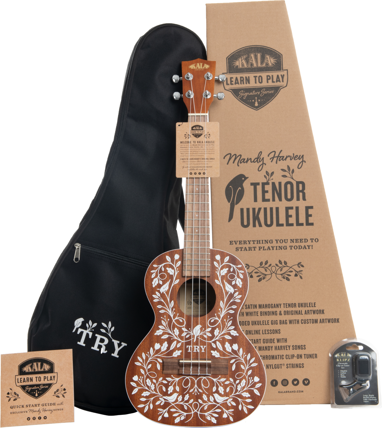 Kala Kala-ltp-mh Mandy Harvey Signature - Pack Ukulele - Main picture