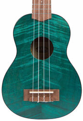 Exotic Mahogany Soprano +Bag - blue