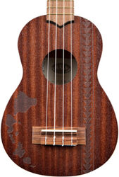 Ukulélé Kala KA-15S-H2 Soprano +Bag - Hawaiian islands & tattoo