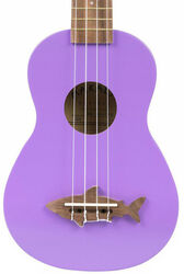 Ukulélé Kala Makala MK-SS Shark Soprano - Sea urchin purple
