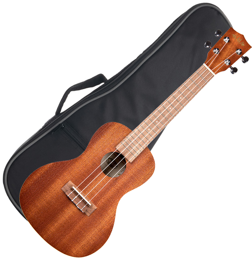 Kala Ka-c Satin Mahogany Concert Tout Acajou Lau +housse - Natural - UkulÉlÉ - Variation 1