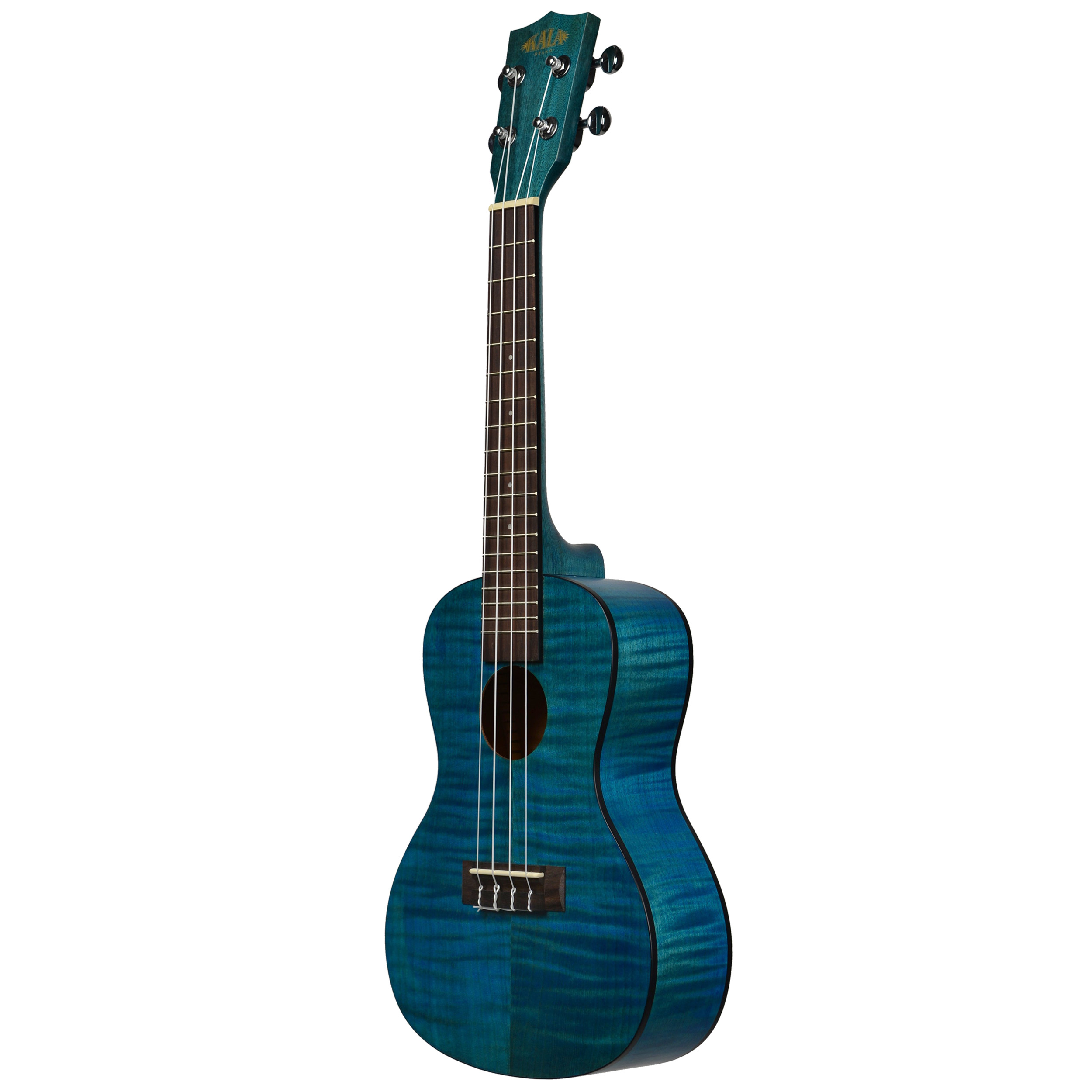 Kala Exotic Mahogany Concert Tout Acajou Rw +bag - Blue - UkulÉlÉ - Variation 1