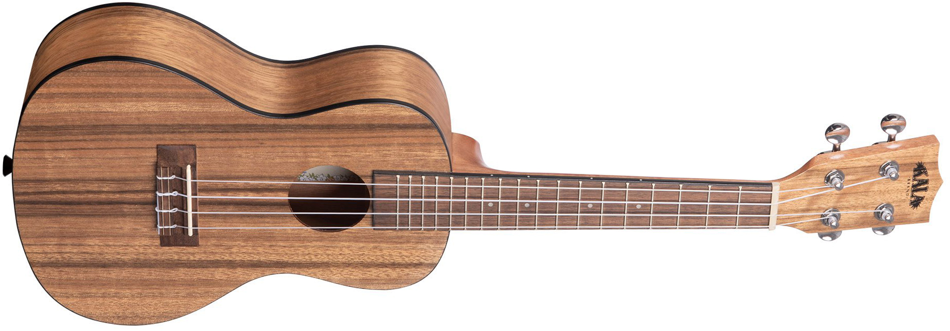 Kala Ka-pwc Pacific Walnut Concert Tout Noyer Rw +housse - Natural Satin - UkulÉlÉ - Variation 1