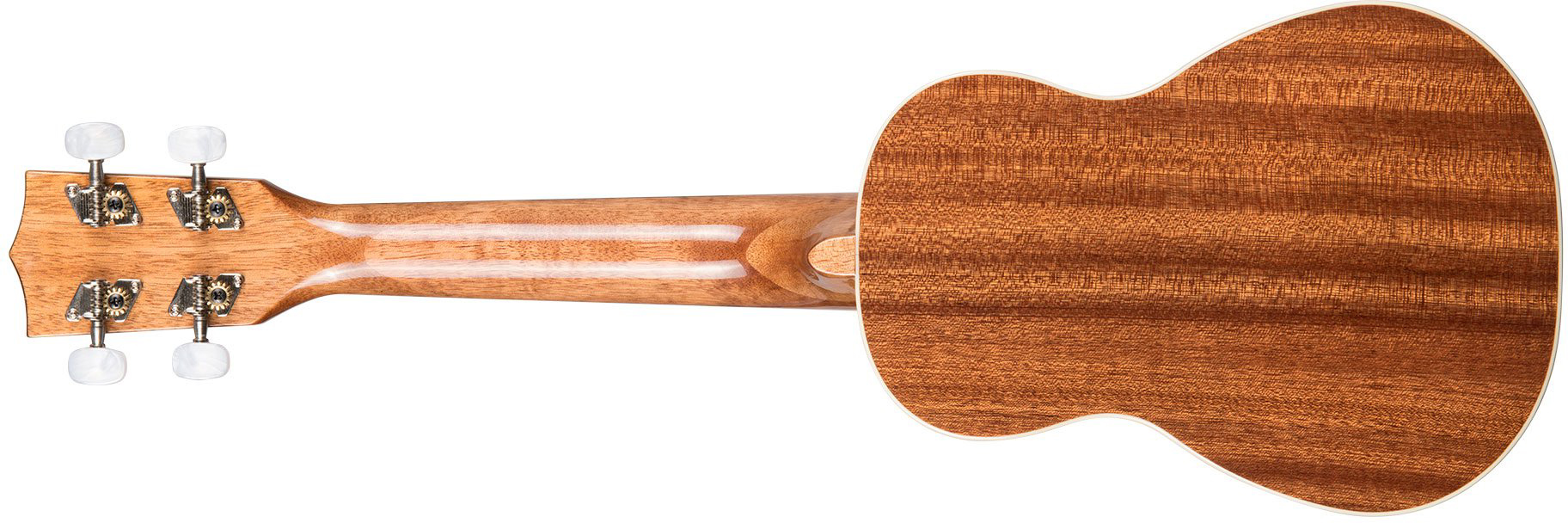 Kala Ka-slng Gloss Mahogany Long Neck Soprano Tout Acajou Lau - Natural - UkulÉlÉ - Variation 2