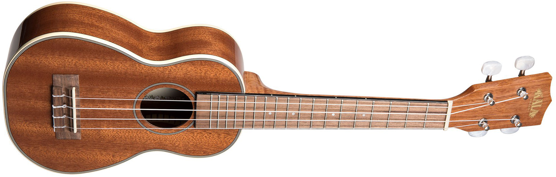 Kala Ka-slng Gloss Mahogany Long Neck Soprano Tout Acajou Rw +housse - Natural - UkulÉlÉ - Variation 1