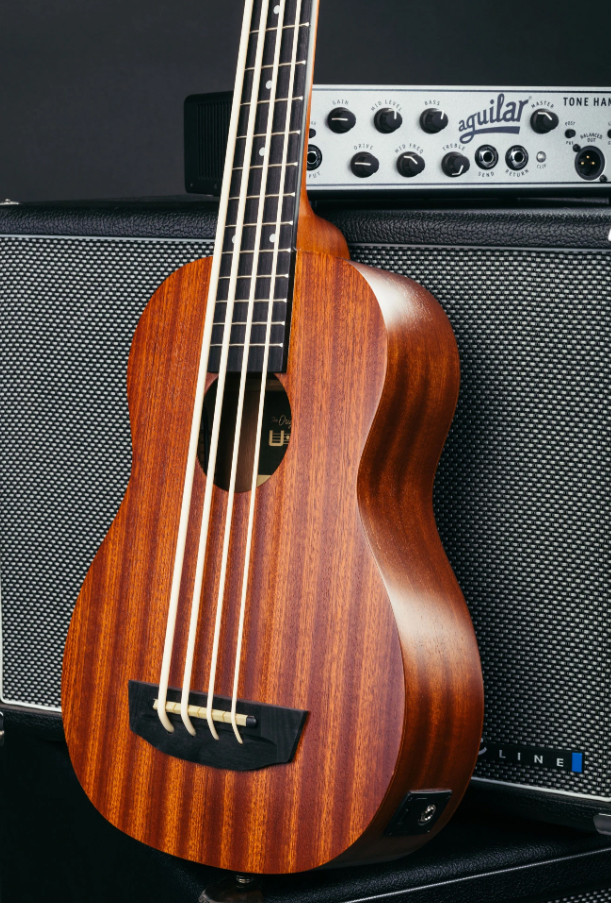 Kala Ubass-wndr-fs Wanderer Acoustic-electric U.bass Tout Acajou Lau - Natural Satin - Basse Acoustique - Variation 3