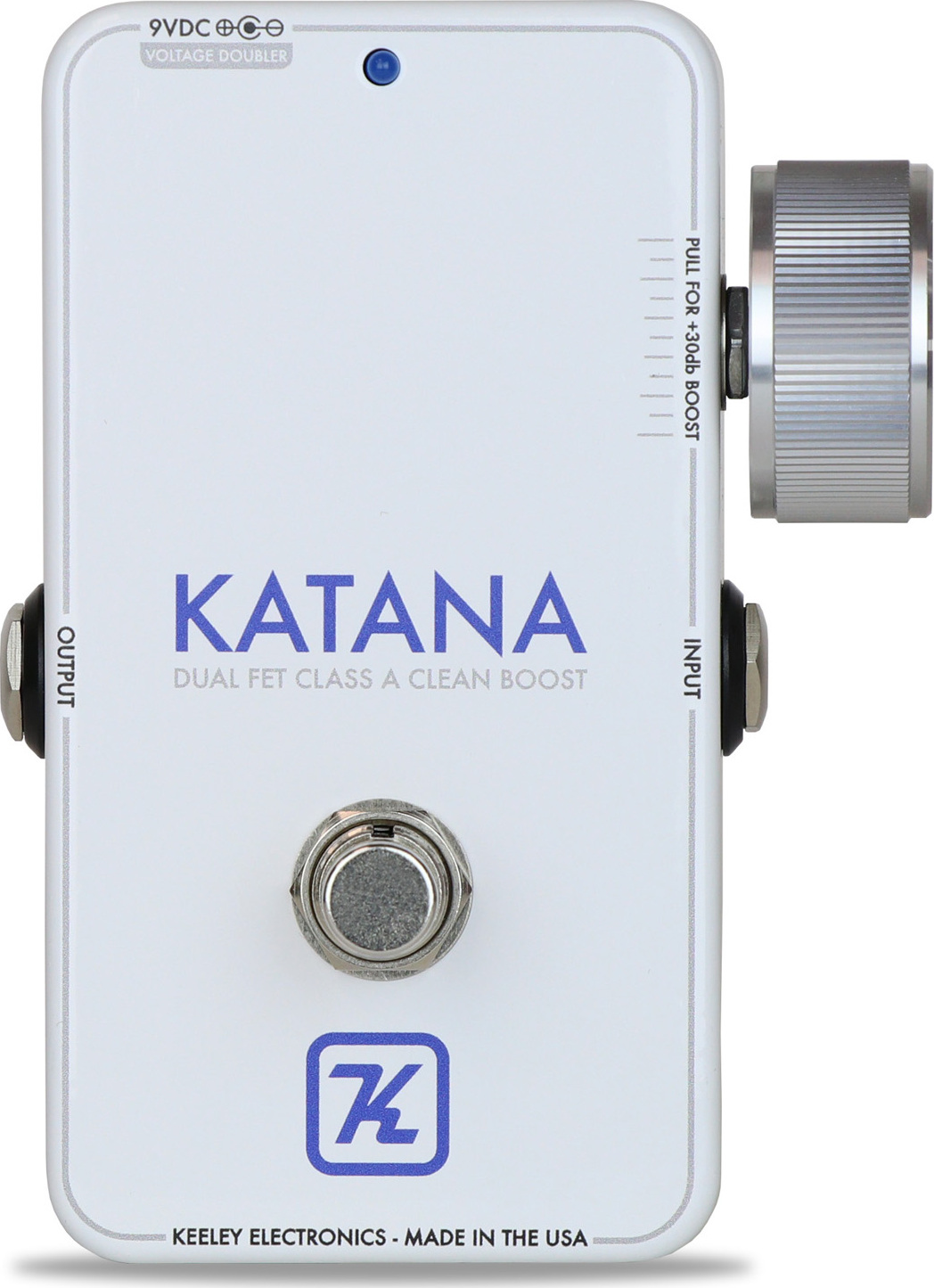 Keeley  Electronics Katana Serie Limitee Blanc - PÉdale Volume / Boost. / Expression - Main picture