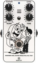 Pédale compression / sustain / noise gate  Keeley  electronics Compressor Plus Custom Shop PWKY