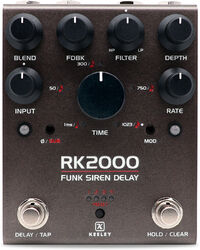 Pédale reverb / delay / echo Keeley  electronics RK2000 Funk Siren Delay