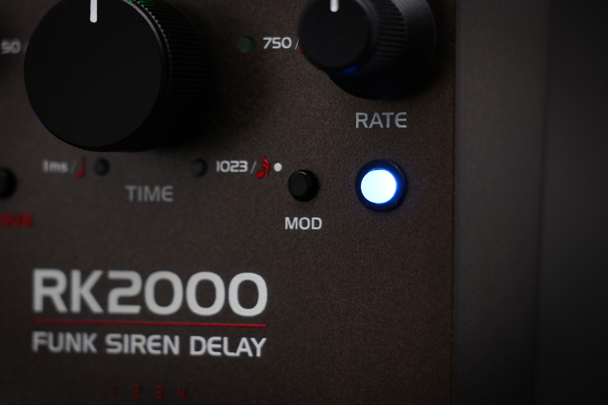 Keeley  Electronics Rk2000 Funk Siren Delay - PÉdale Reverb / Delay / Echo - Variation 2
