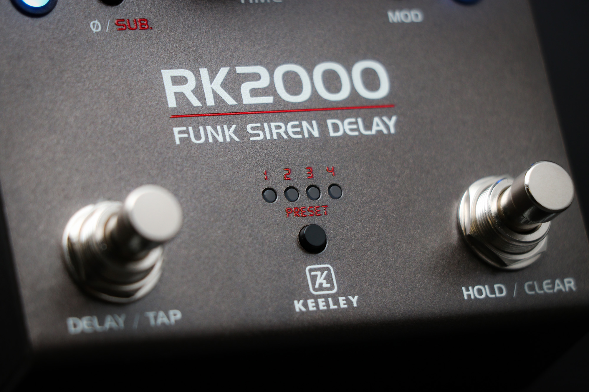 Keeley  Electronics Rk2000 Funk Siren Delay - PÉdale Reverb / Delay / Echo - Variation 1