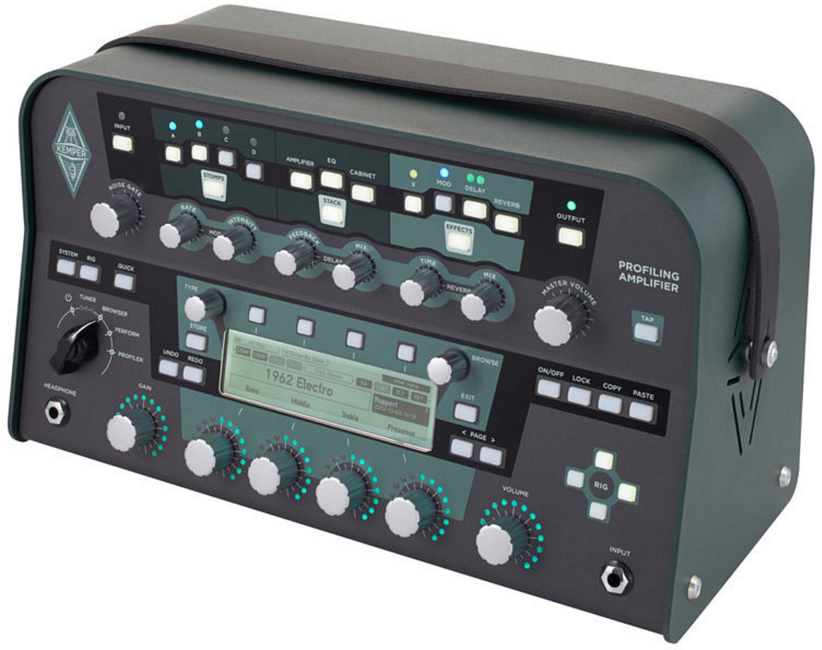 Kemper Profiler Head Set W/remote Black - Simulation ModÉlisation Ampli Guitare - Variation 1