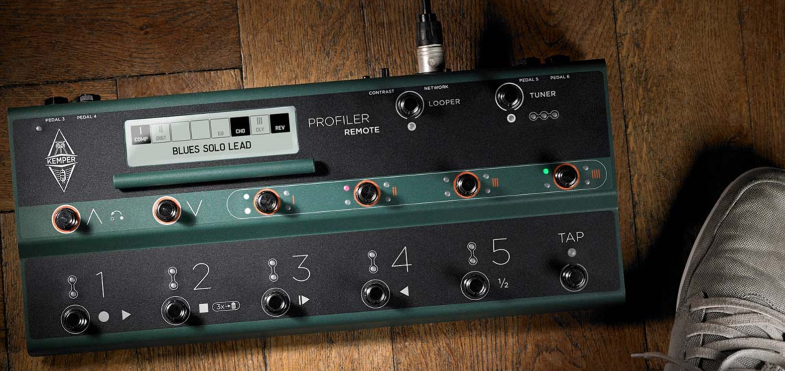 Kemper Profiler Head Set W/remote Black - Simulation ModÉlisation Ampli Guitare - Variation 4