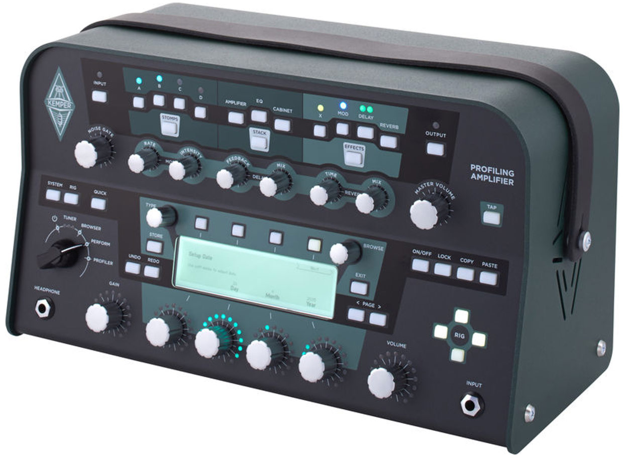 Kemper Profiler Power Head Set W/remote - Ampli Guitare Électrique TÊte / PÉdale - Variation 1