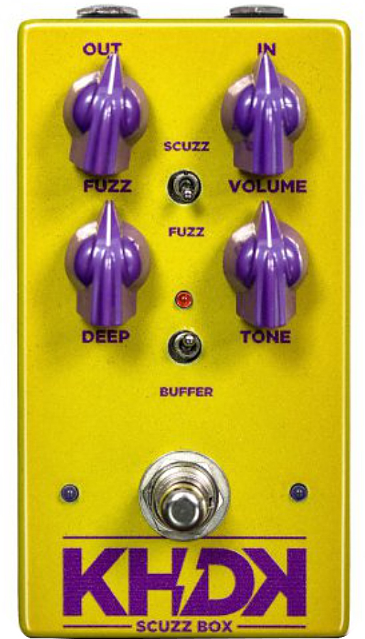 Khdk Scuzz Box Fuzz - PÉdale Overdrive / Distortion / Fuzz - Main picture