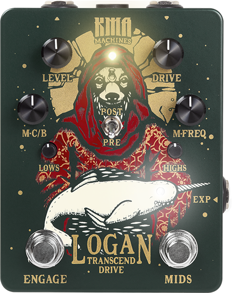 Kma Logan Drive - PÉdale Overdrive / Distortion / Fuzz - Main picture