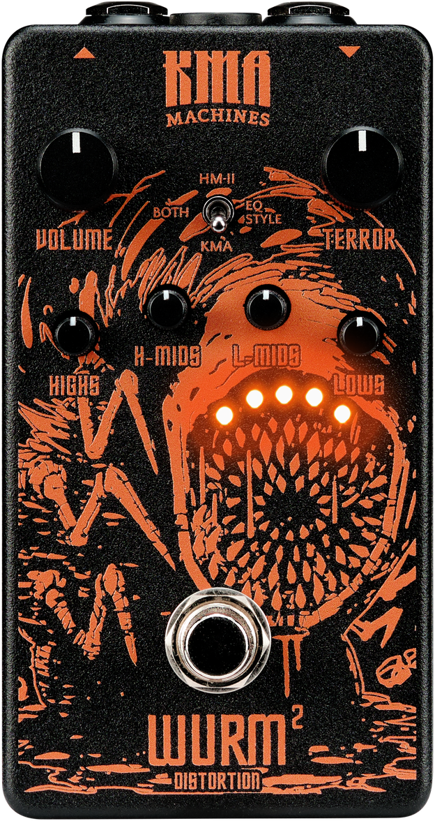 Kma Wurm 2 - PÉdale Overdrive / Distortion / Fuzz - Main picture