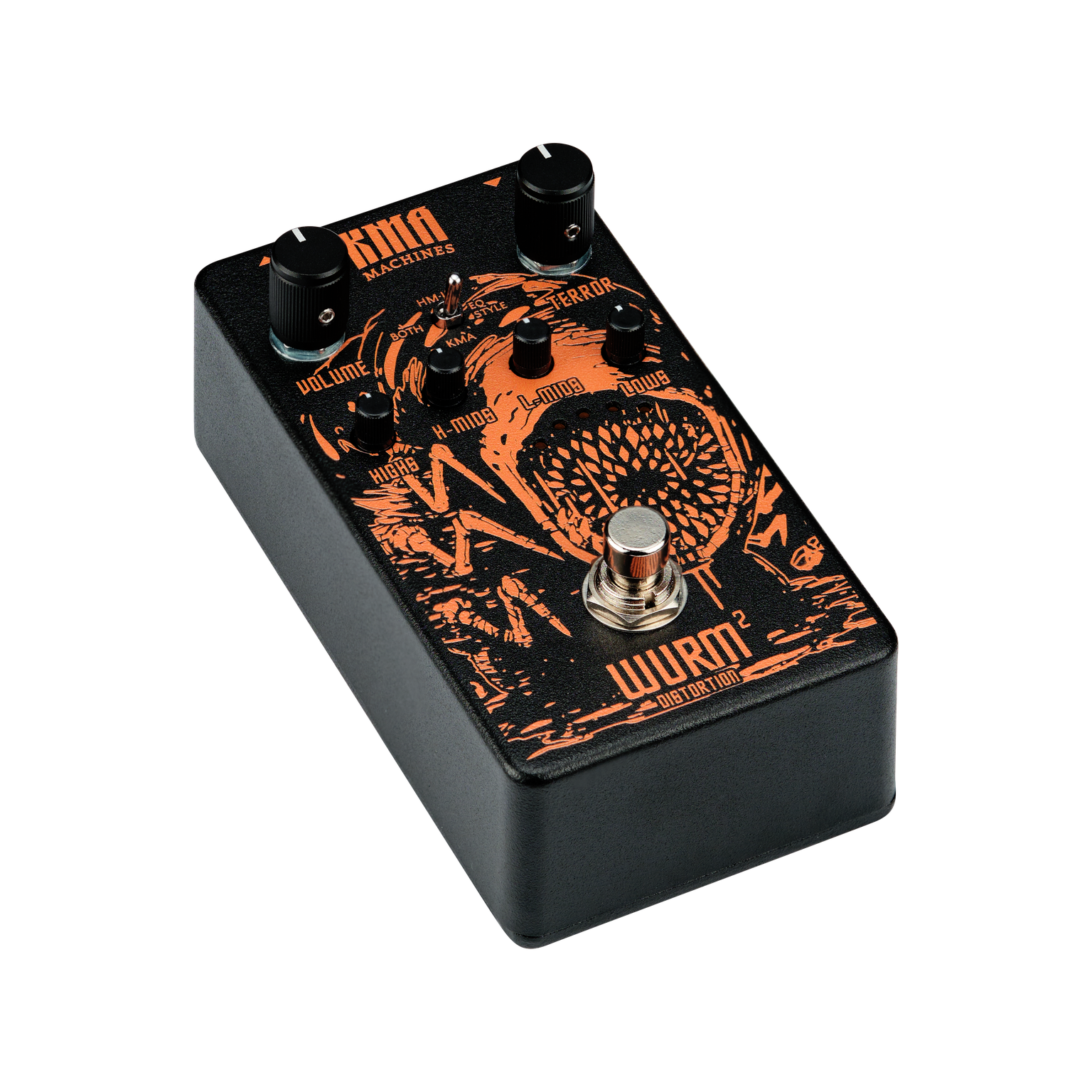 Kma Wurm 2 - PÉdale Overdrive / Distortion / Fuzz - Variation 2