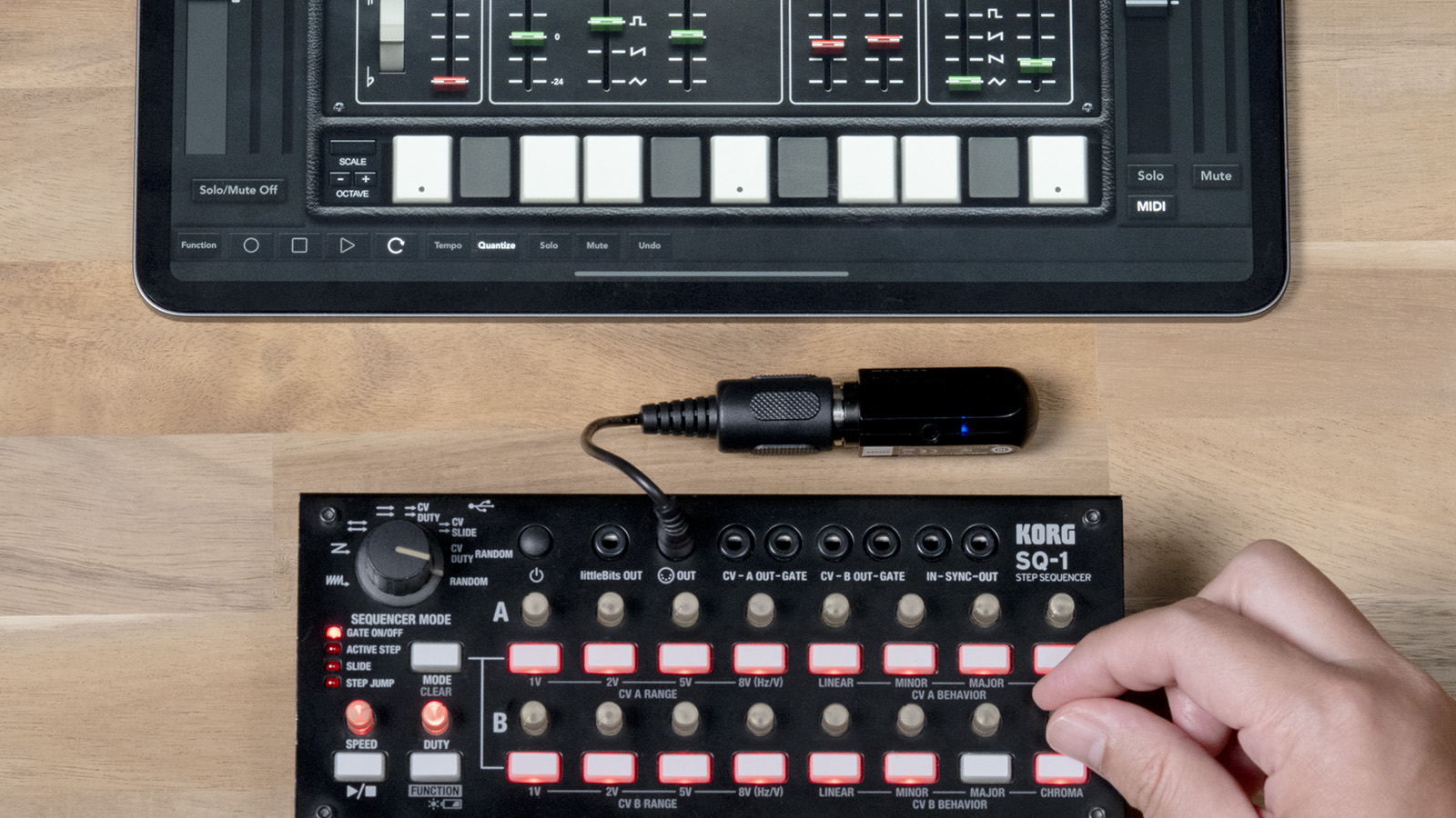 Korg Bm-1 Interface Midi Bluetooth - Alimentation - Variation 4