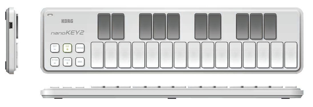 Korg Nano Key2 Wh - Clavier MaÎtre - Variation 1
