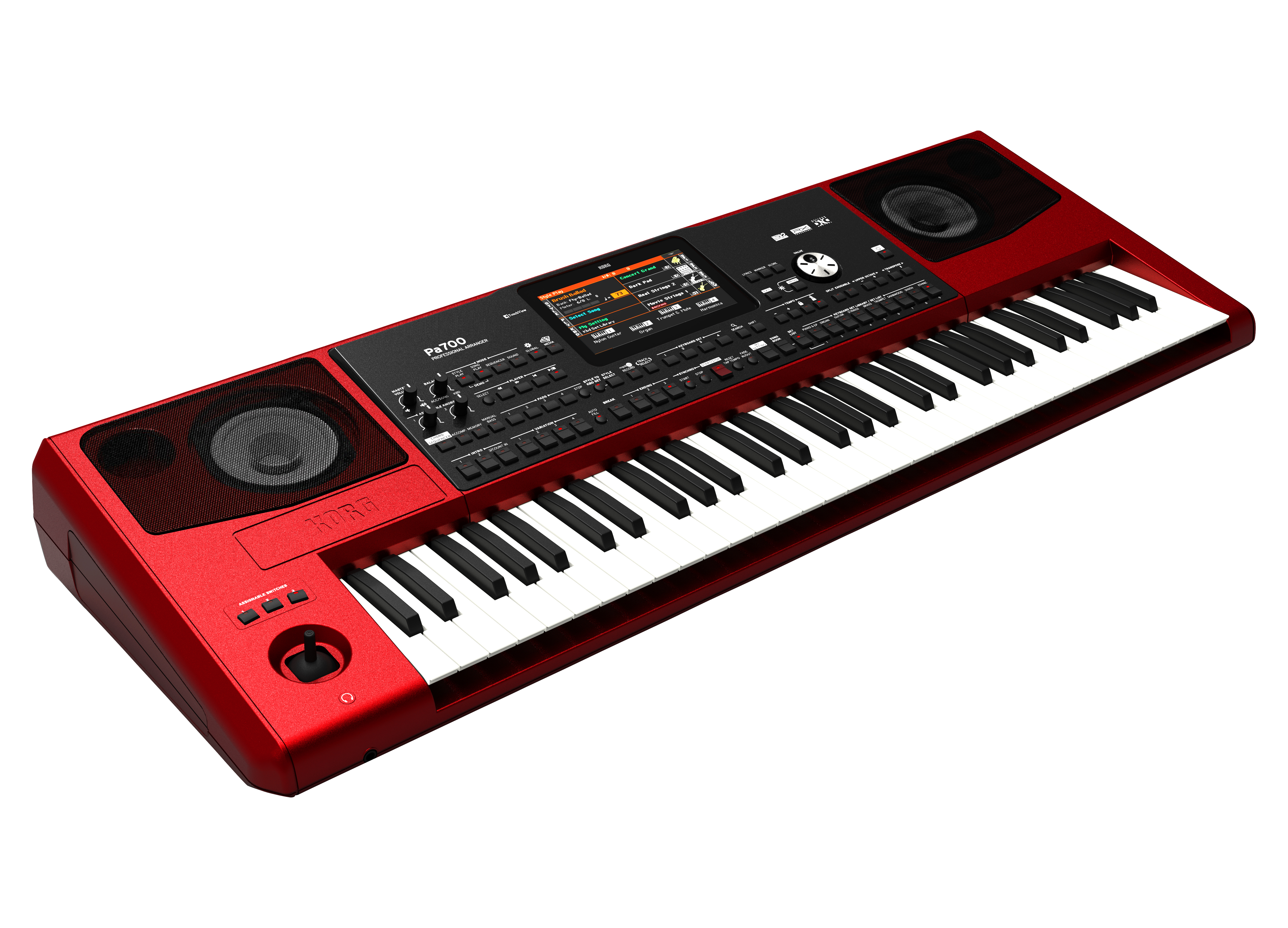 Korg Pa700 Rouge - Clavier Arrangeur - Variation 1