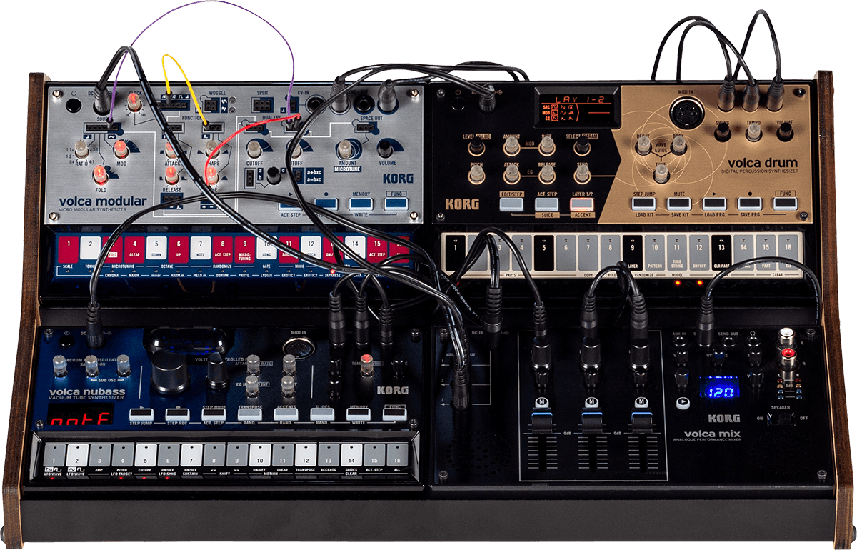 Korg Rack Pour 4 Volca - Stand Et Support Studio - Variation 2