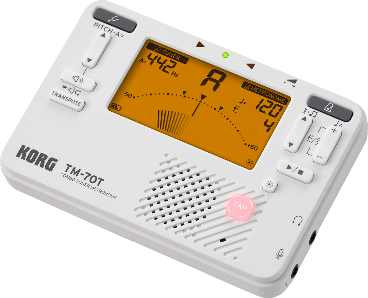 Korg Tm70t-wh + Micro Pince Cm400 Accordeur/mÉtronome - Accordeur - Variation 1