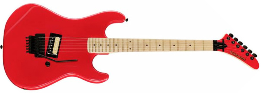 Kramer Baretta H Seymour Duncan Fr Mn - Jumper Red - Guitare Électrique Forme Str - Main picture