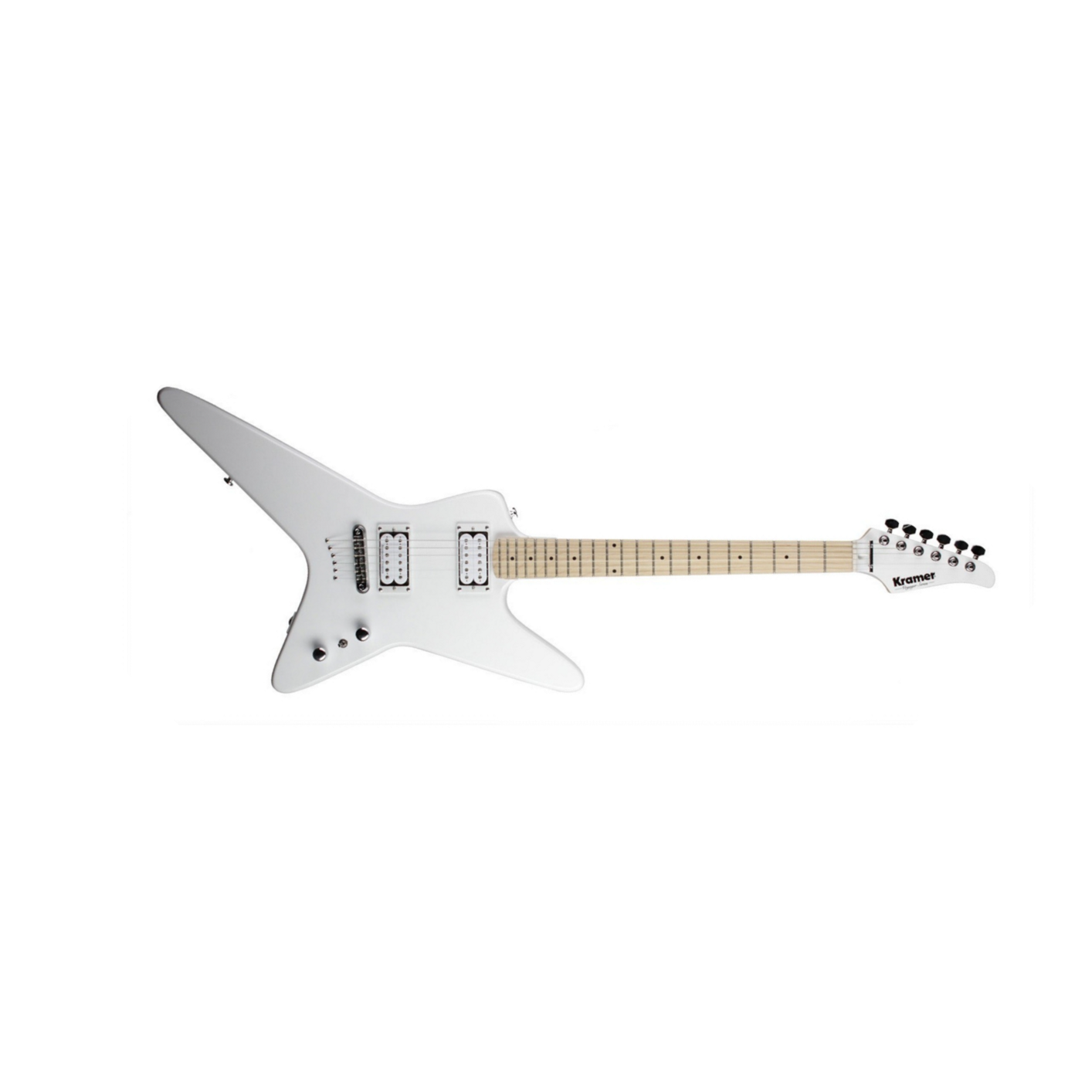 Kramer Voyager - Alpine White - Guitare Électrique Voyage - Main picture