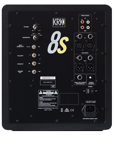 Krk Sub 8s2 - Caisson De Basse Studio - Variation 1